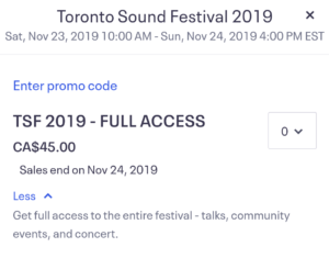 TSF promo code screenshot TSF promo code screenshot